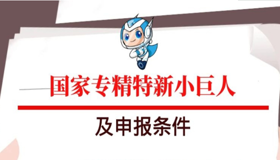 2024年“专精特新”小巨人企业认定流程及条件！